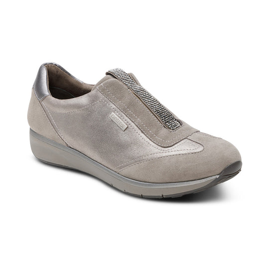 Megan Arch Support Sneaker - Pewter banner