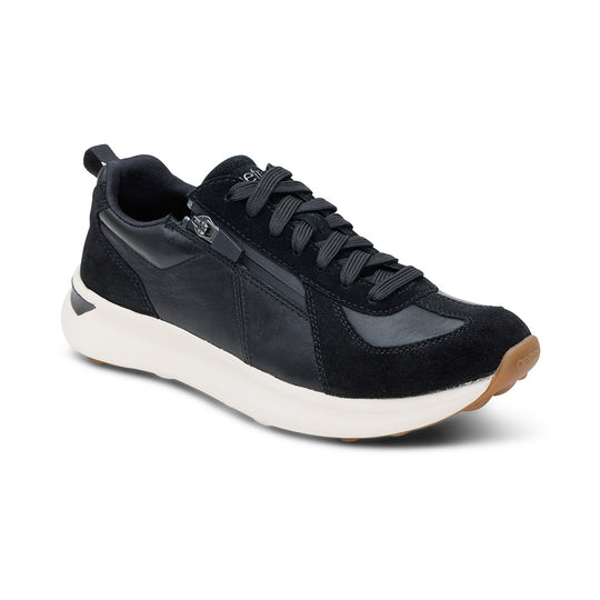 Elise Arch Support Sneaker - Black banner