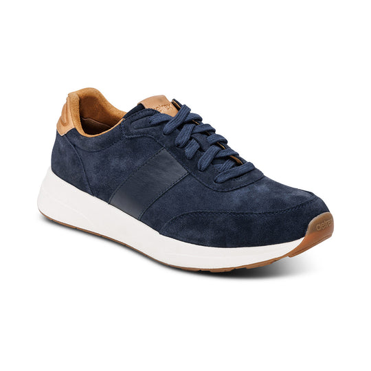 Graham Arch Support Sneaker - Navy banner
