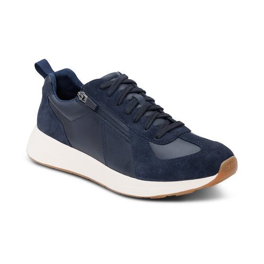 Miles Arch Support Sneaker - Navy banner