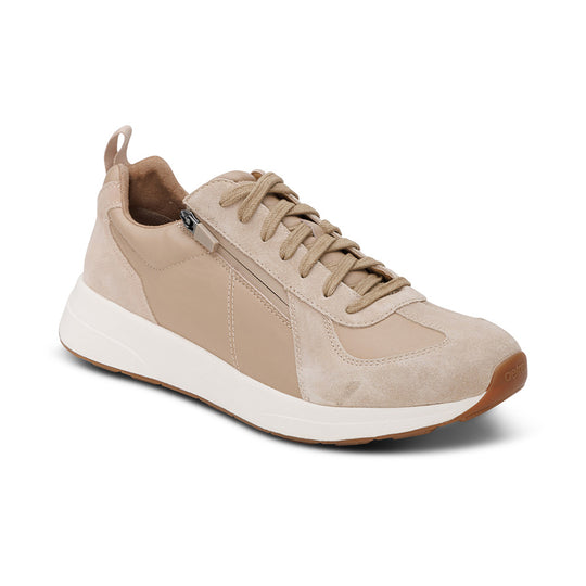 Miles Arch Support Sneaker - Tan banner