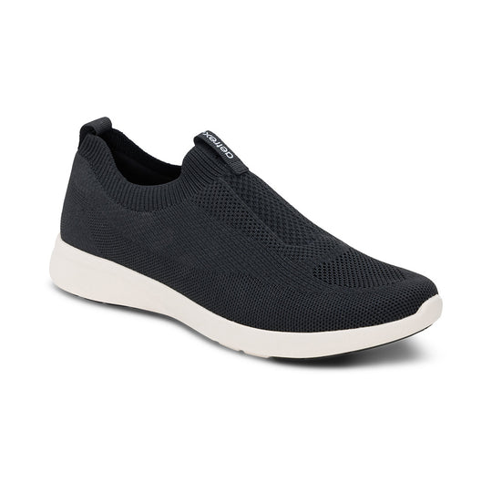 Felicity Knit Slip-On Sneaker - Black banner